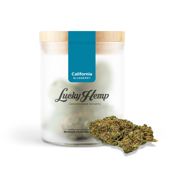 California Blueberry Flowers Lucky Hemp