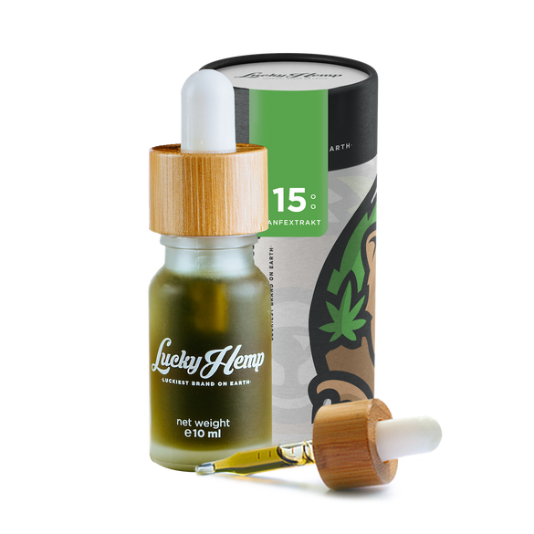 15% CBD Oil Full Spectrum Oils Lucky Hemp