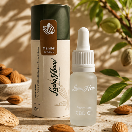 Amandel CBD olie 10%