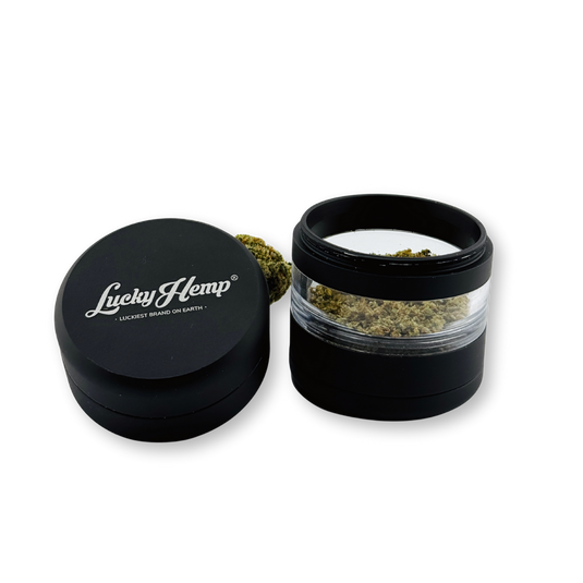 Lucky Hemp® Grinder met kijkvenster