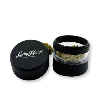 Lucky Hemp® Grinder met kijkvenster