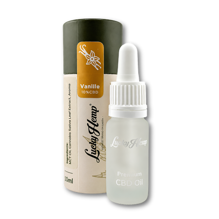 Vanille CBD-olie 10%