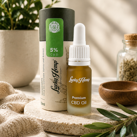 5% CBD olie 500mg full spectrum