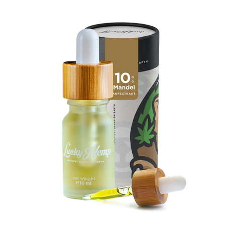 Almond CBD Oil 10% Oils Lucky Hemp   