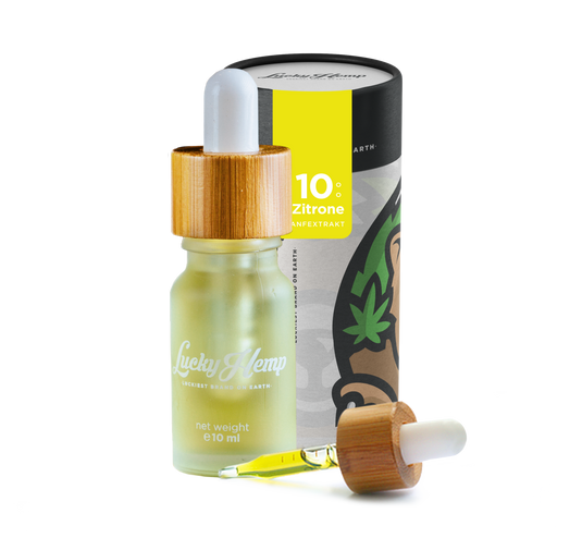 Citroen CBD Olie 10% – Lucky Hemp