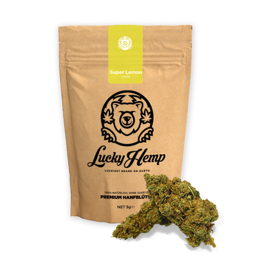 Super Lemon Haze Ecopack CBD-bloemen – Lucky Hemp